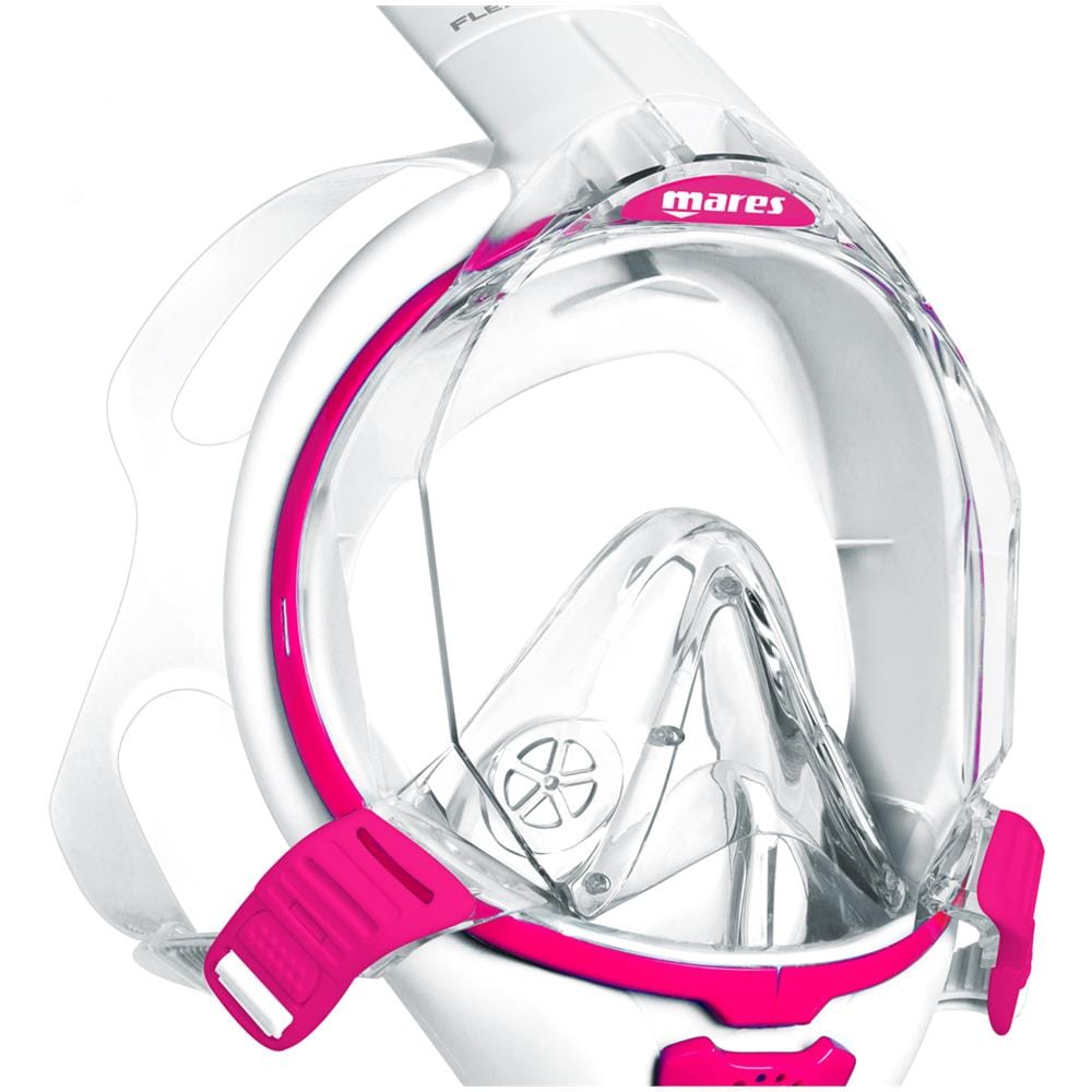 Full Face Maschera Sea Vu Dry + S / m Bianco / rosa - Foto 3