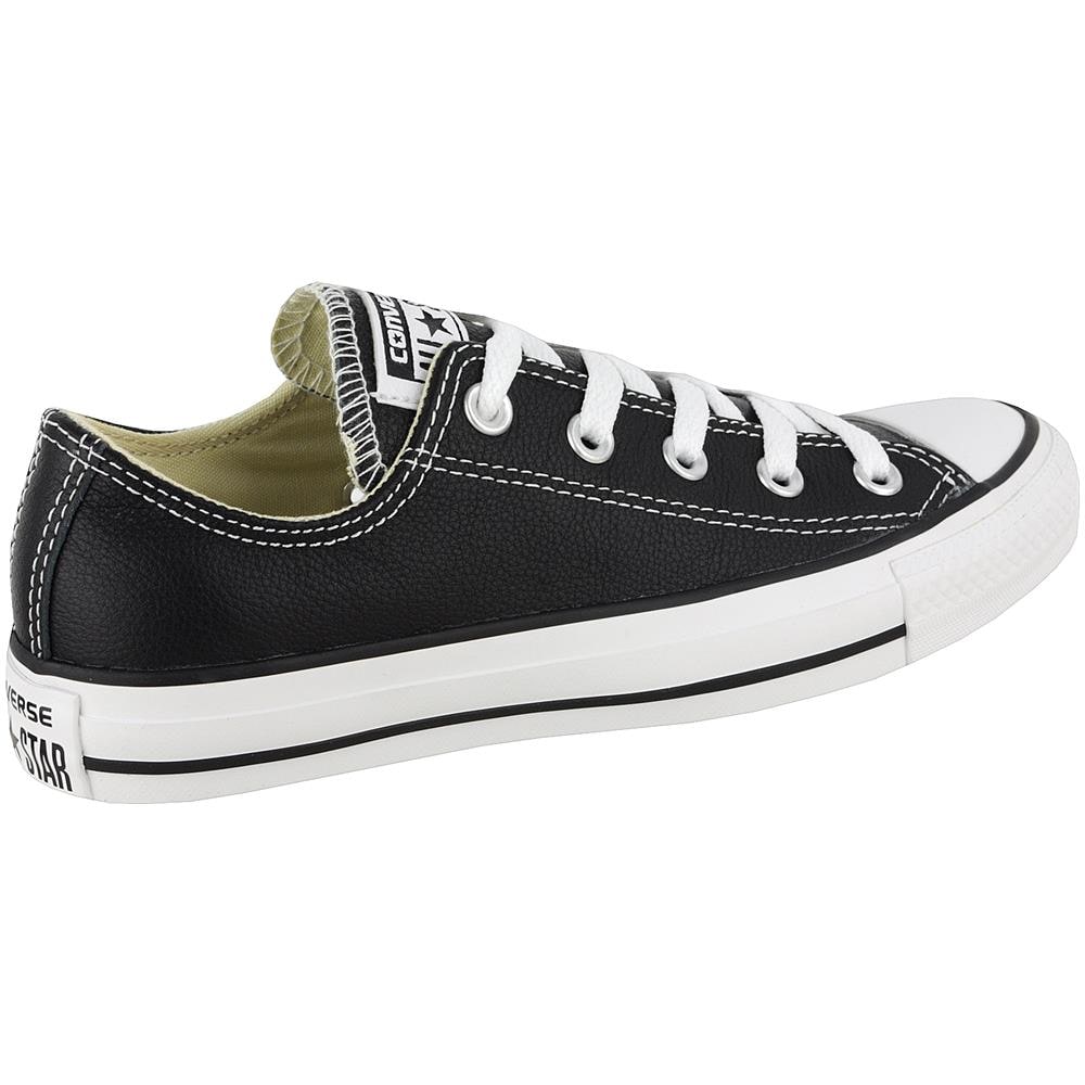 Chuck Taylor Ox Leather 132174c, Unisex, Nero, 36 - Foto 6