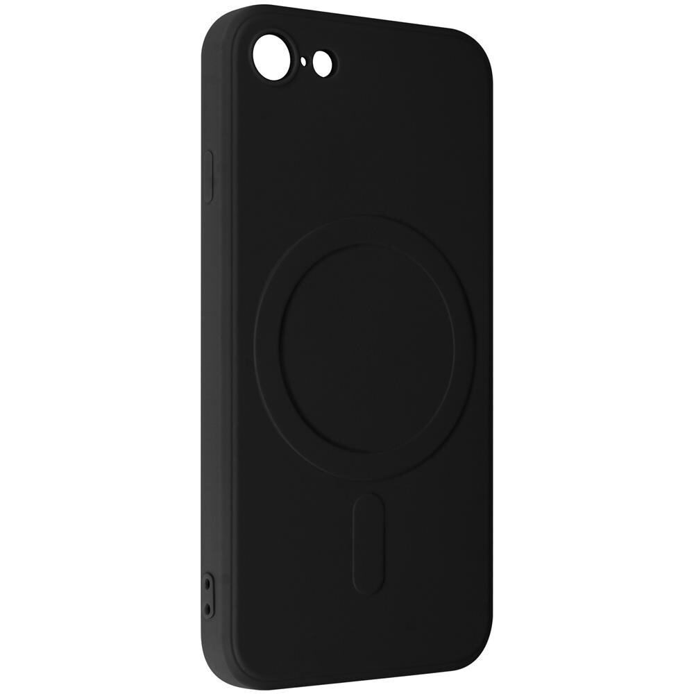 Cover Magsafe Iphone 7, 8, Se 2020 / 2022 Silicone Mag Cover Nera - Foto 5