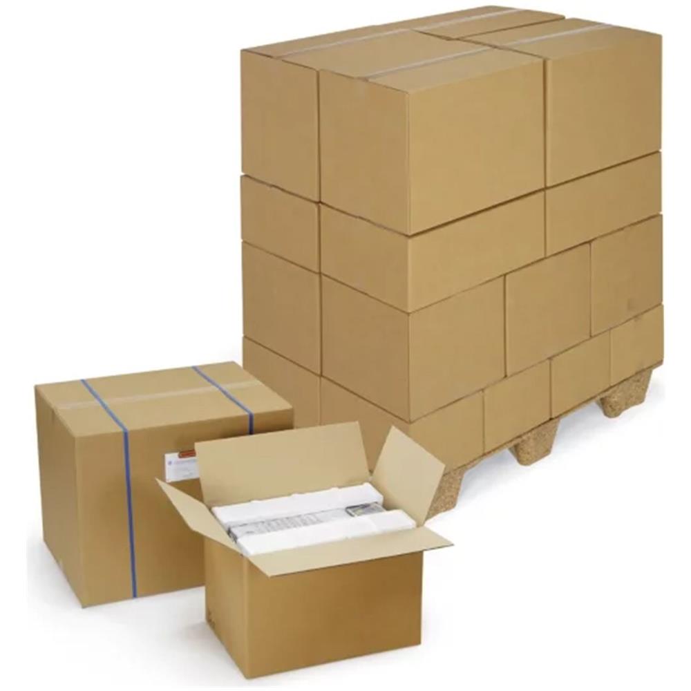 15 Scatole Da Imballaggio 25 X 25 X 10 Cm - Doppia Scanalatura - Foto 1