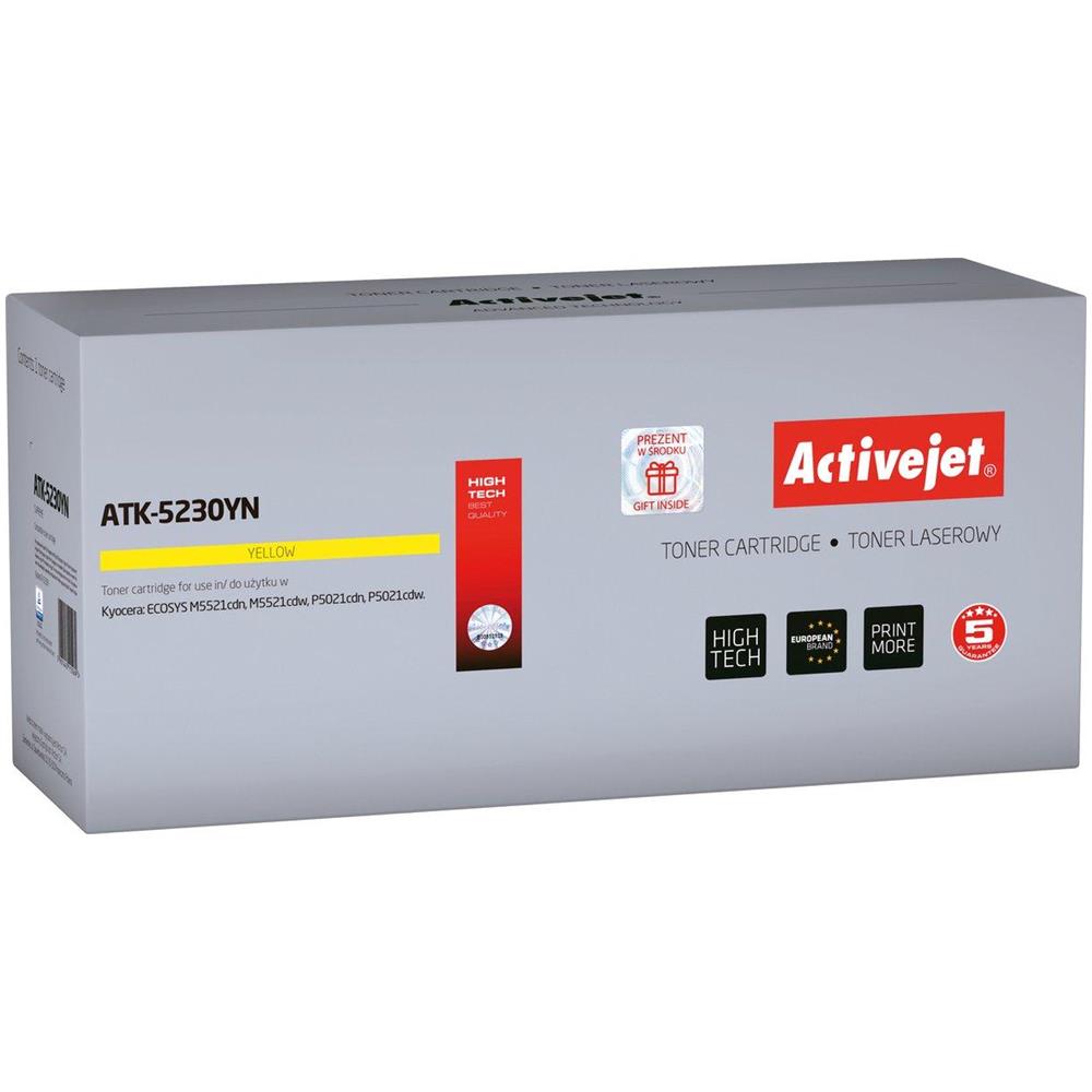 TONER COMPATIBILE -  Activejet Ato-332mnx (sostitutivo Per Oki 46508710; Supreme; 3000 Pagine; Magenta) - Foto 1
