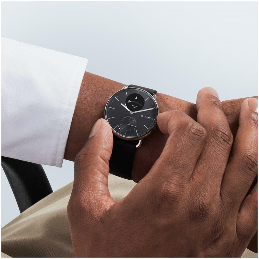 Orologio Connesso 38 Mm Waterpoof Autonomia 30 Giorni Scanwatch 2 Withings Nero - Foto 5