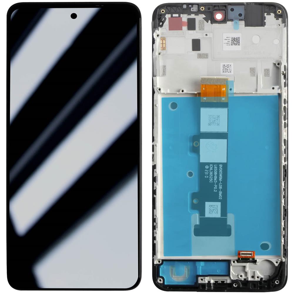 Schermo Originale G22 Lcd + Vetro Touch, Grigio Chiaro - Foto 1