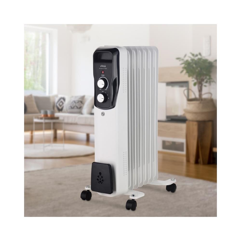 83505507 stufetta elettrica Interno Bianco 1500 W Riscaldatore ambiente elettrico a olio - Foto 2