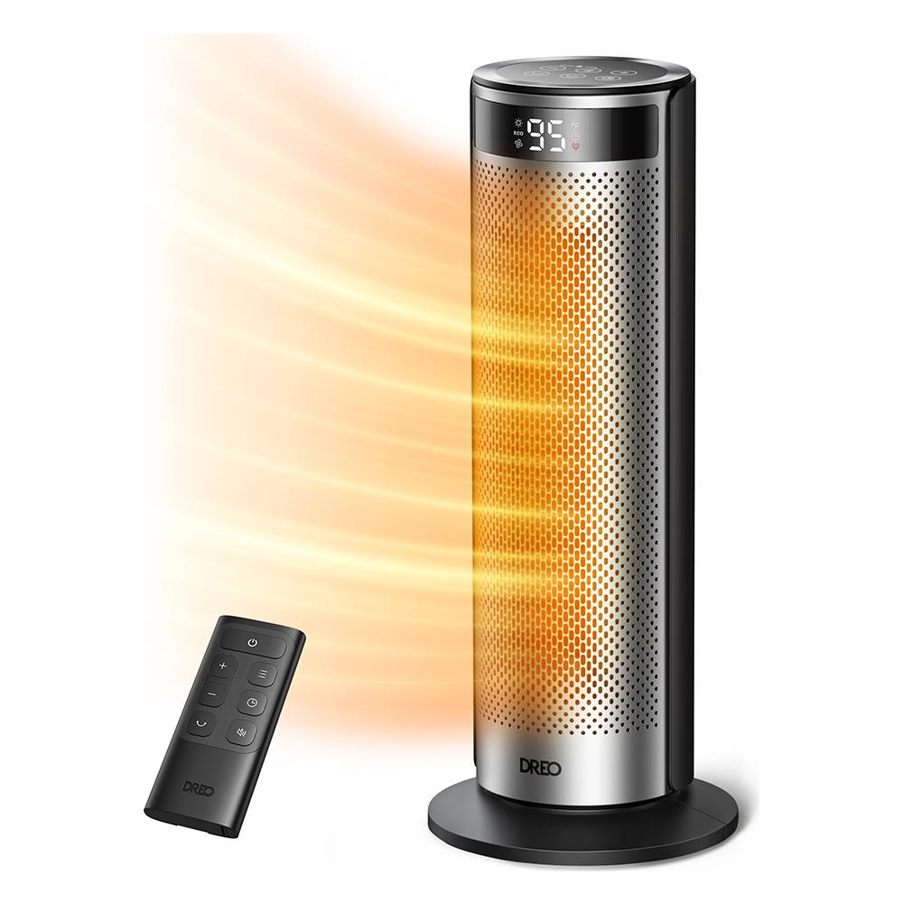 Termoventilatore Ceramico Solaris SH628 2000 W Nero Argento - Foto 3