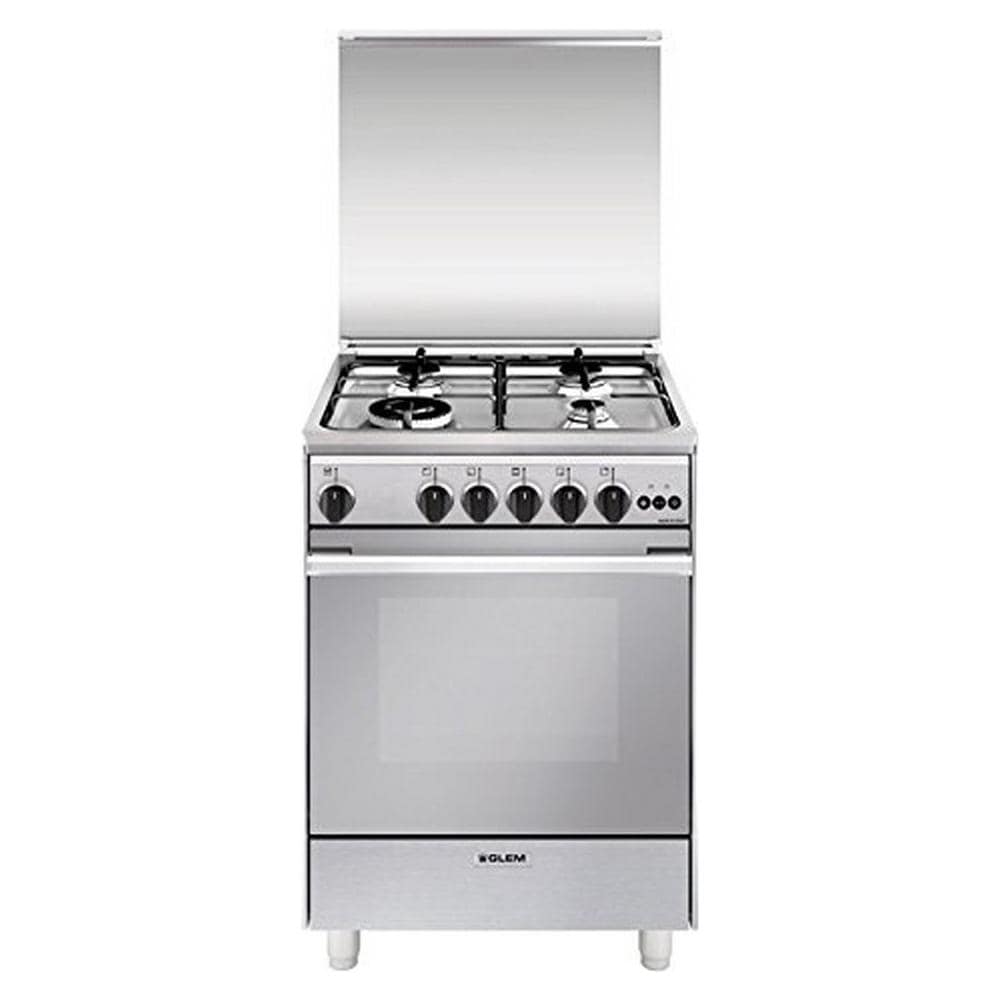 GLEM GAS - Cucina a Gas U664VI 4 Fuochi Dimensione 60 x 60 cm Colore Inox -  ePRICE