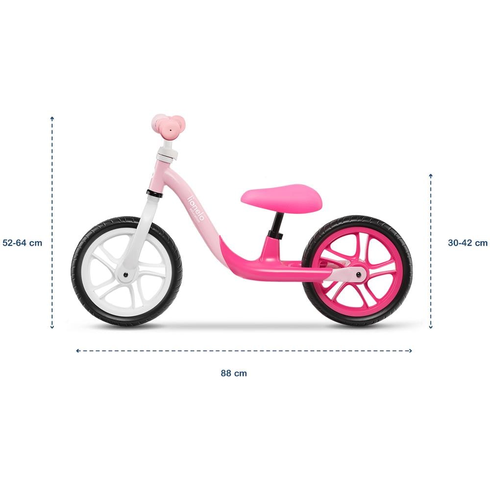 Bicicletta Da Equilibrio Alex Eva 12 '' Rosa - Foto 7