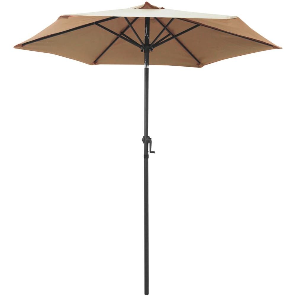 Ombrellone Grigio Talpa 200x211 Cm In Alluminio - Foto 1