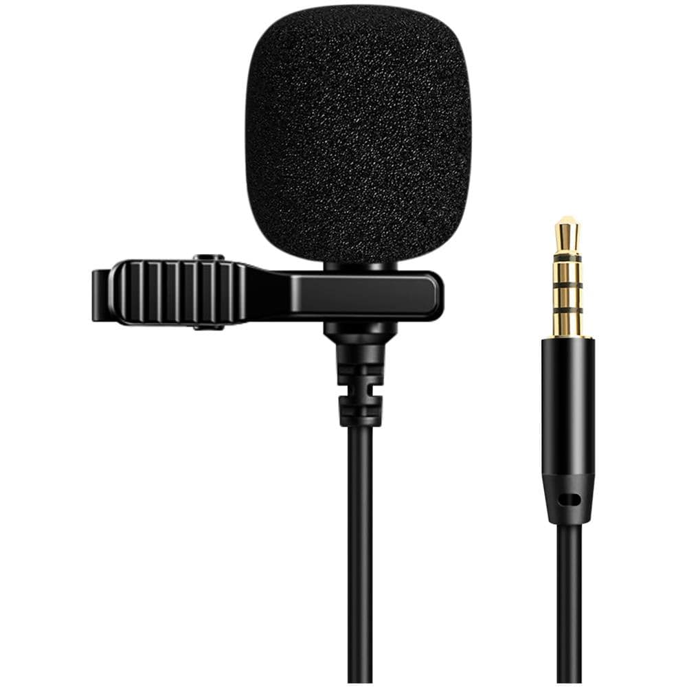 Microfono Lavalier Jack 3,5 Per Registrazione Audio Con Riduzione Del Rumore - Foto 7