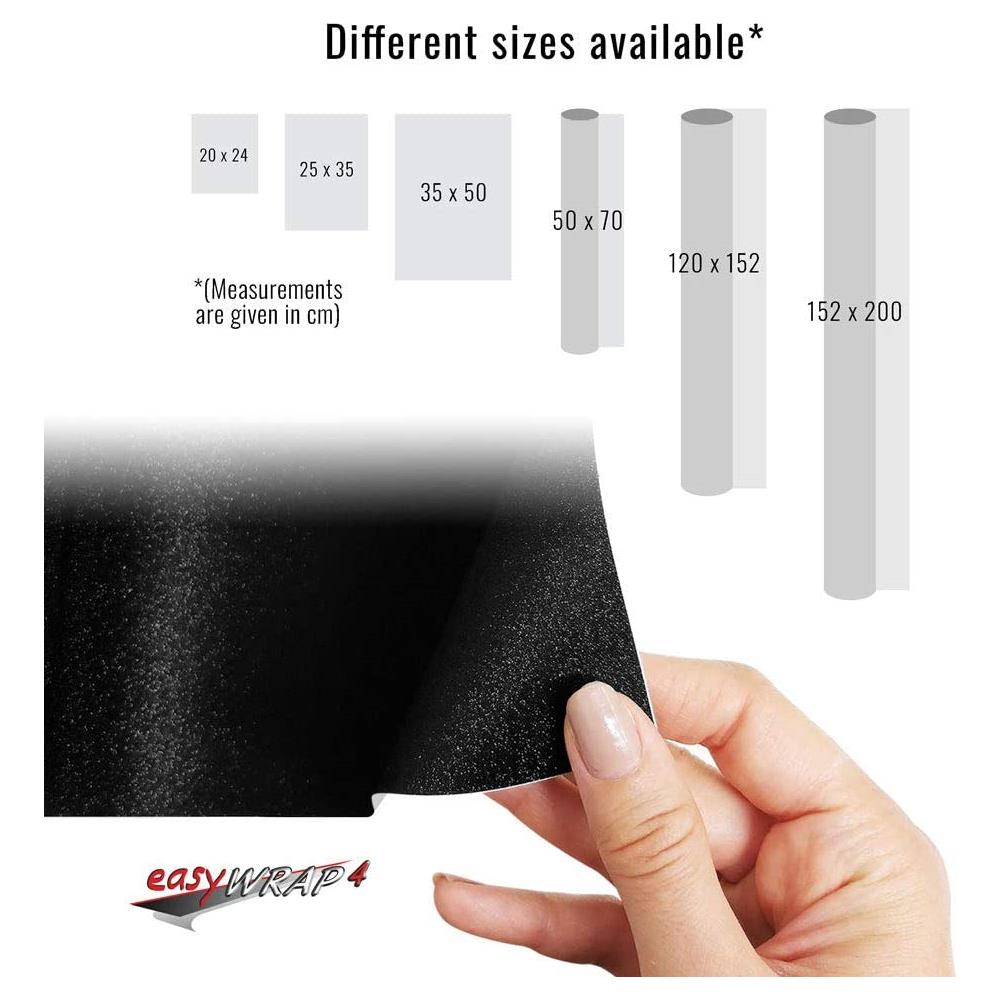 Foglio Pellicola Adesiva Per Wrapping Black Diamond, 35 X 50 Cm - Foto 5