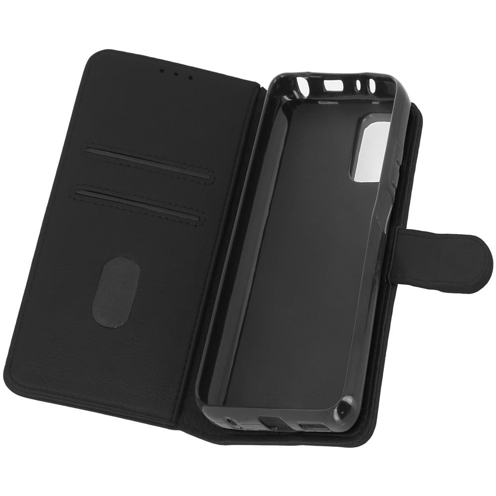 Custodia Xiaomi Redmi Note 10 Pro Protezione Portacarte Funzione Supporto Nera - Foto 1