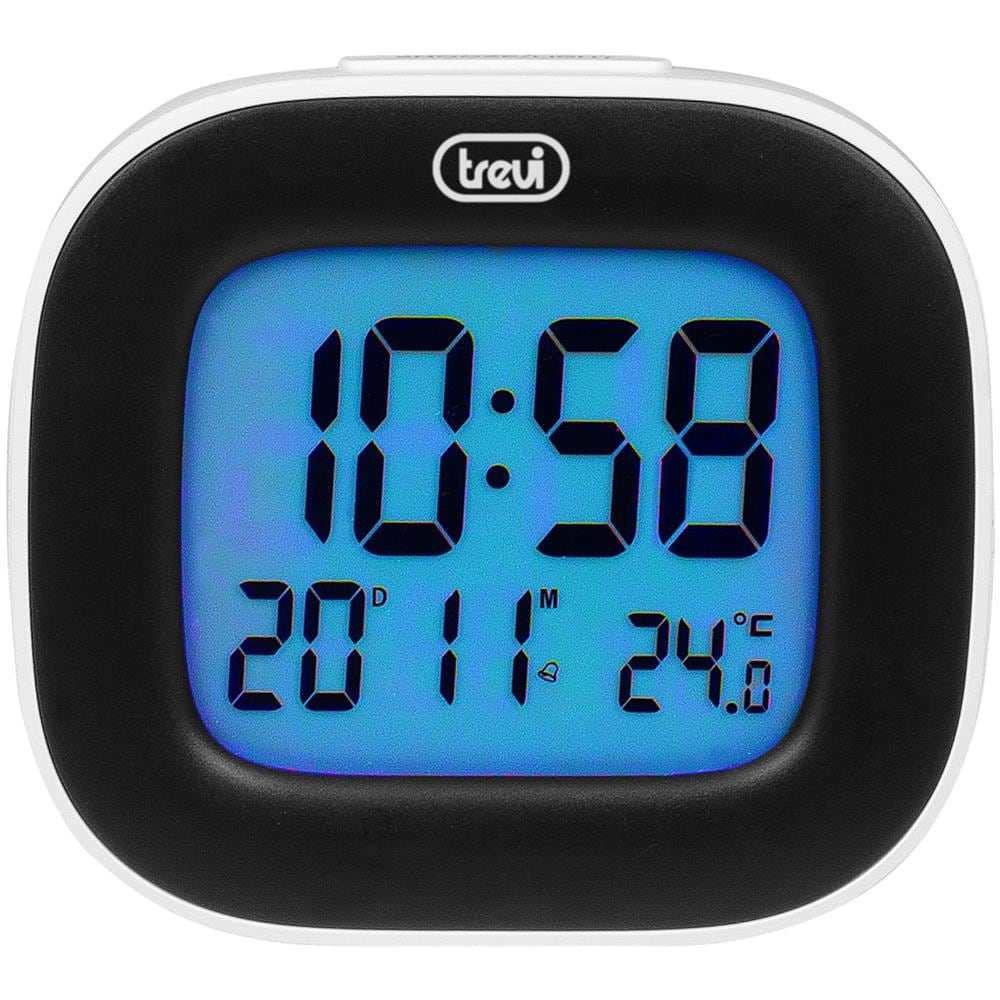 Orologio Digitale con Display LCD Termometro SLD 3875 Colore Bianco - Foto 2