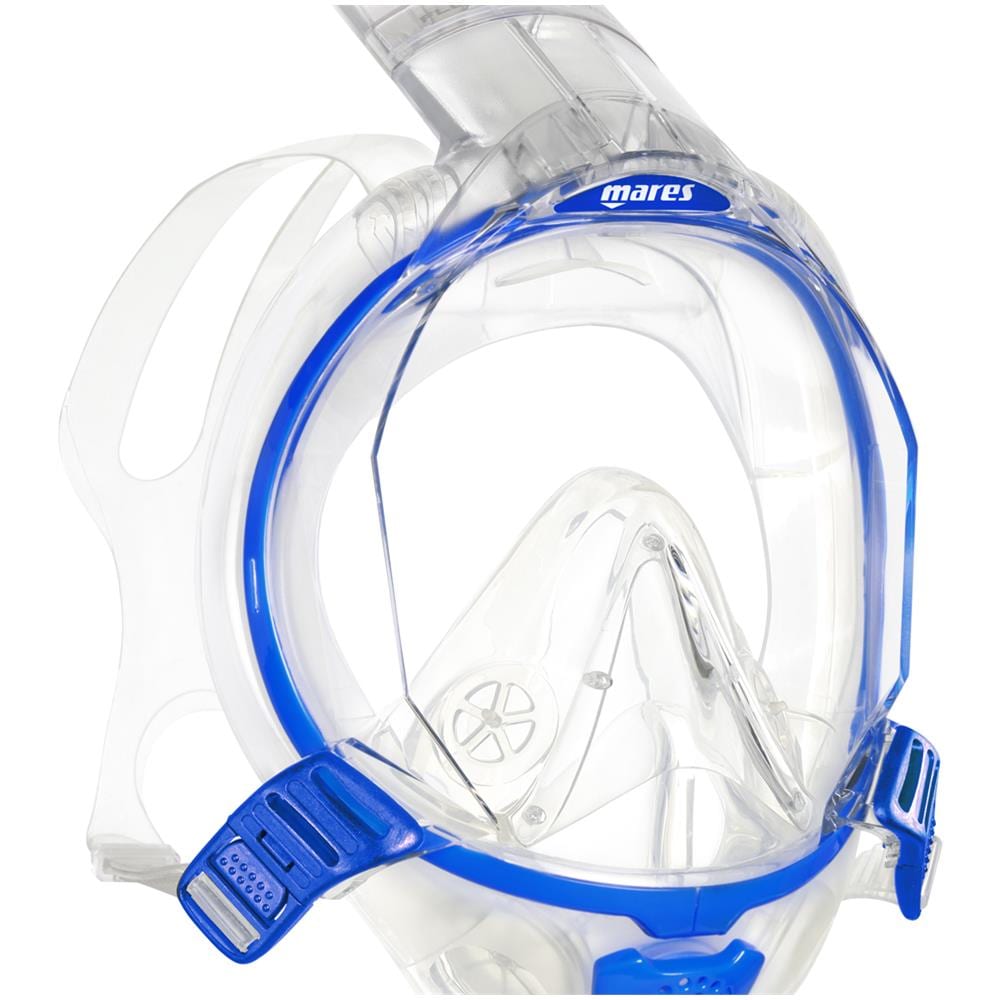 Full Face Maschera Sea Vu Dry + S / m Trasparente / blu - Foto 3