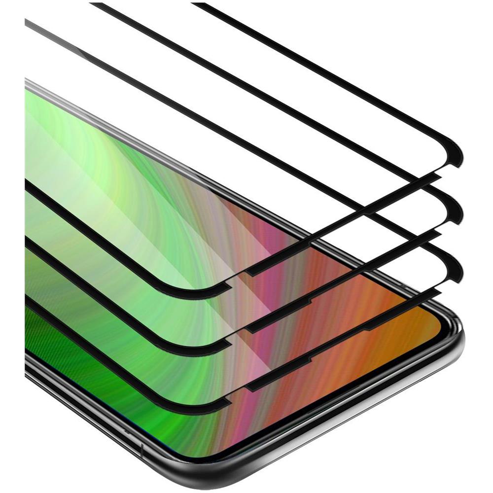 3x Pellicola Armatura A Schermo Intero Compatibile Con Asus Zenfone 7 In Trasparente Con Nero - 3x Vetro Temperato (tempered) Di Protezione Del Display In Durezza 9h Con 3d Touch - Foto 1