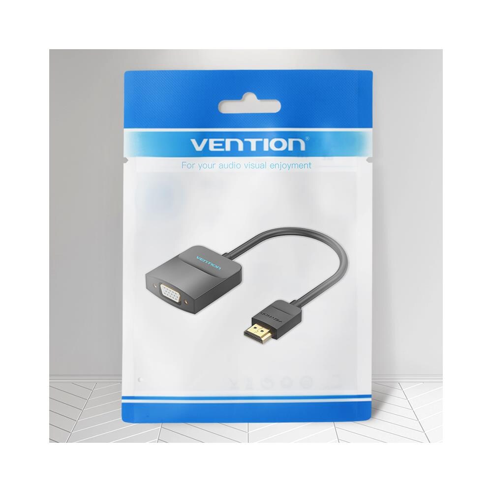 42154 cavo e adattatore video 0,15 m HDMI tipo A (Standard) VGA (D-Sub) Nero - Foto 2