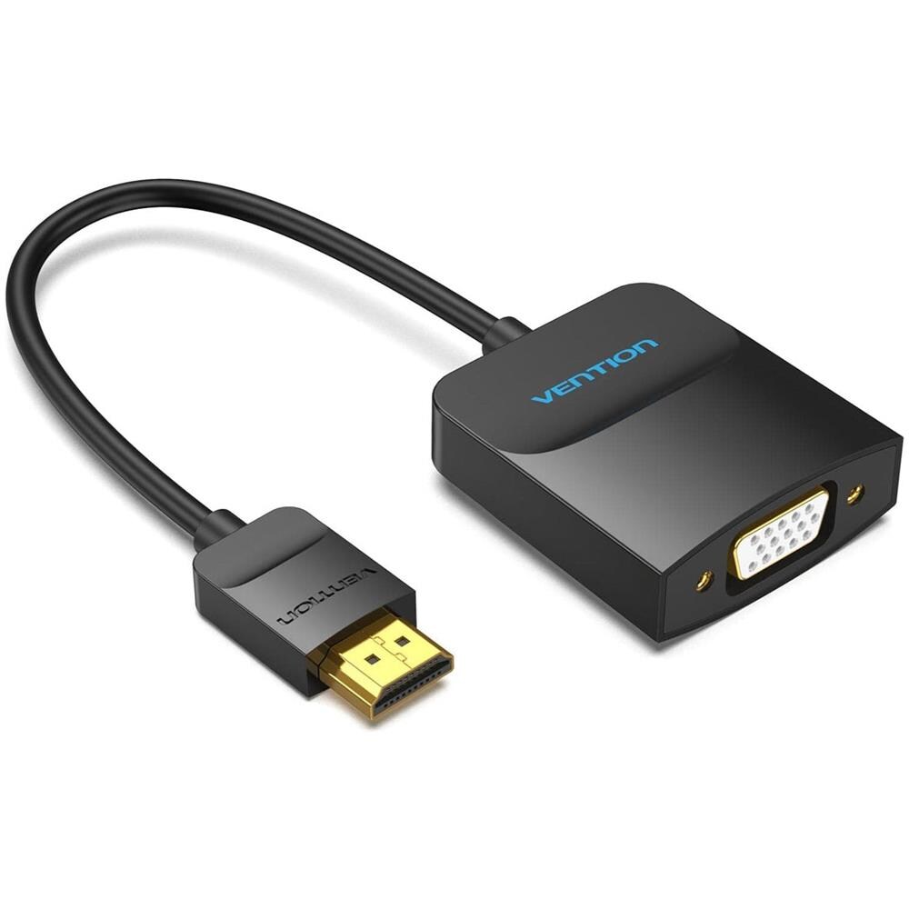 42154 cavo e adattatore video 0,15 m HDMI tipo A (Standard) VGA (D-Sub) Nero - Foto 1