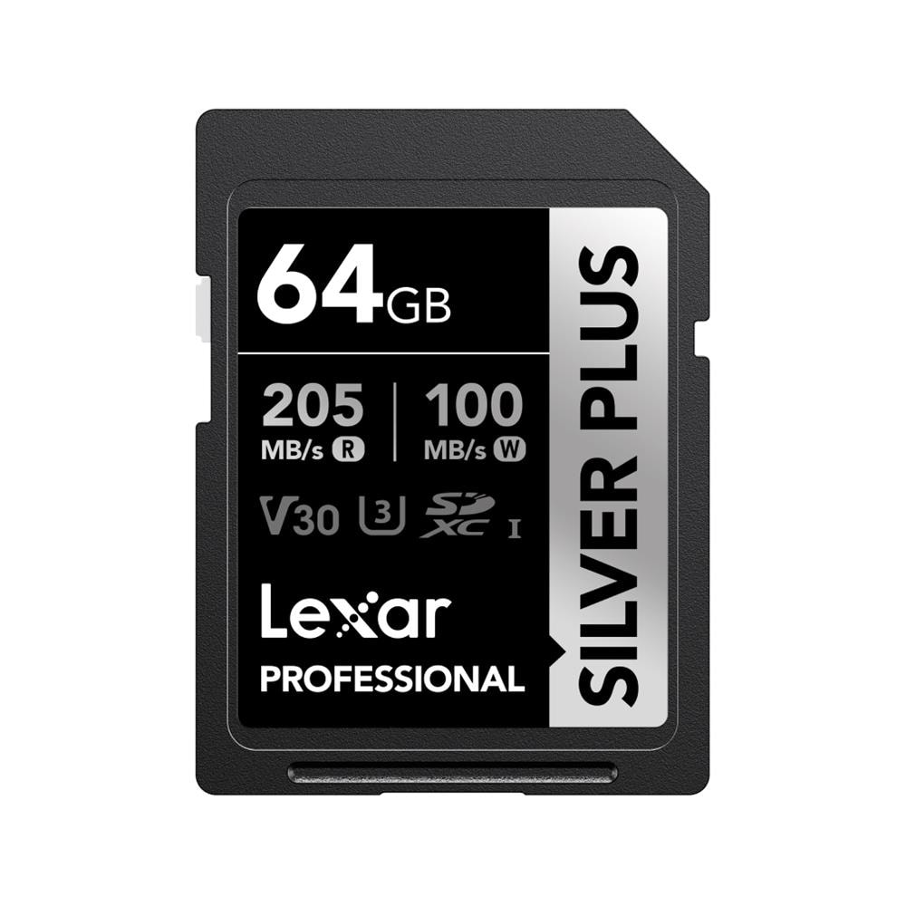 Scheda di Memoria SDXC SILVER PLUS 64 GB UHS-I Classe 3 - Foto 1