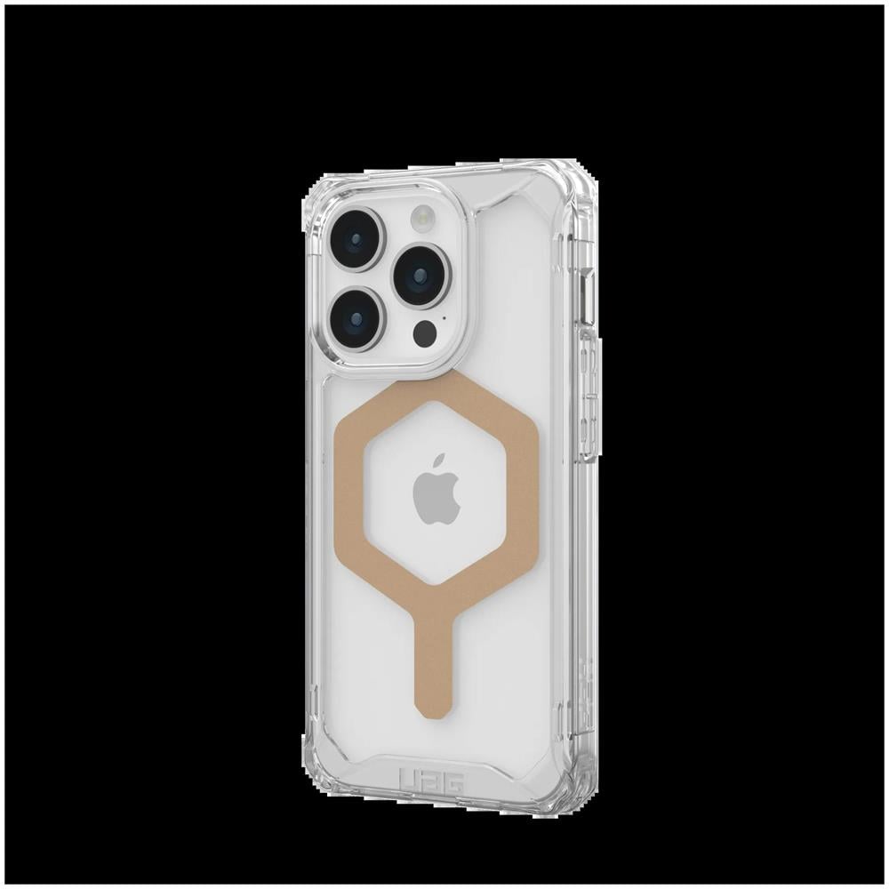 114286114381 custodia per cellulare 15,5 cm (6.1") Cover Oro, Trasparente - Foto 2