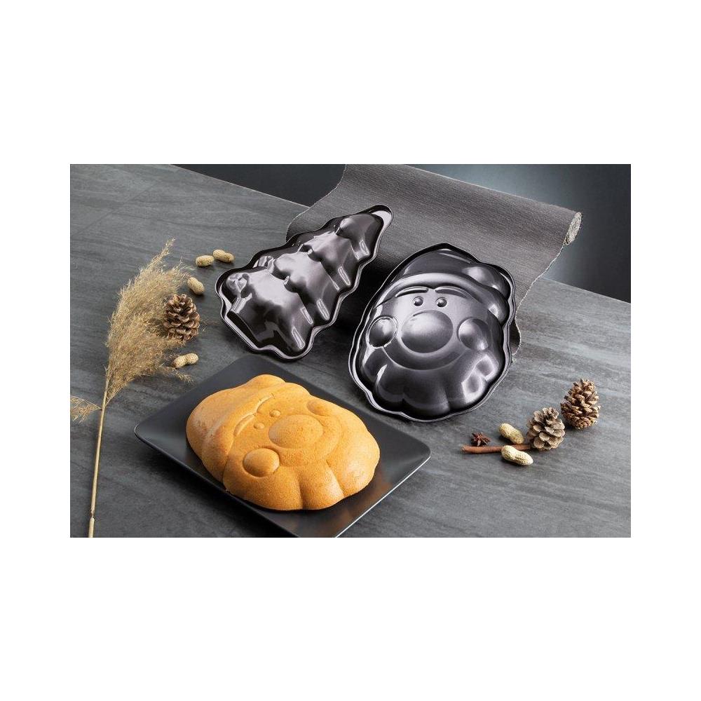 BH-6950 Set di teglie natalizie - Babbo Natale e albero - Foto 2