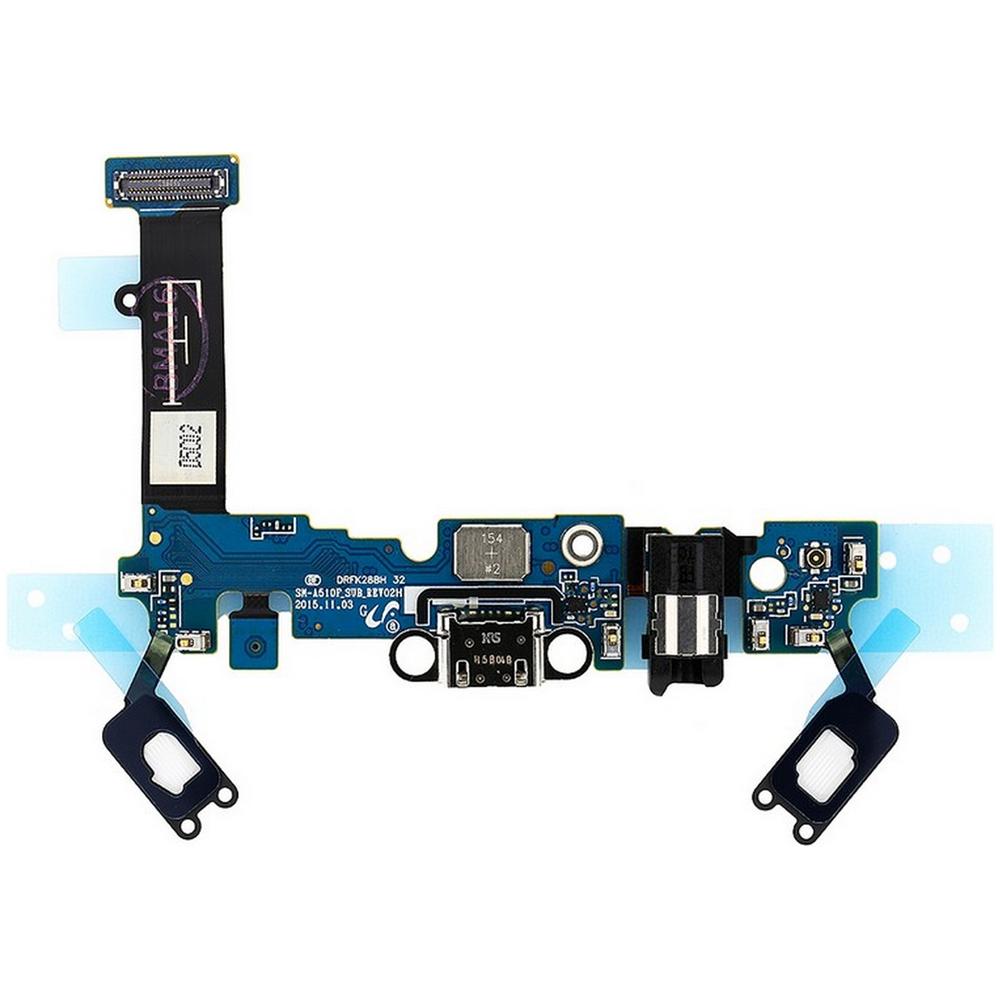 Ricambio Connettore Plug Flex Cable Porta Charging Micro Usb Per Samsung Galaxy A5 A510 2016 - Foto 1