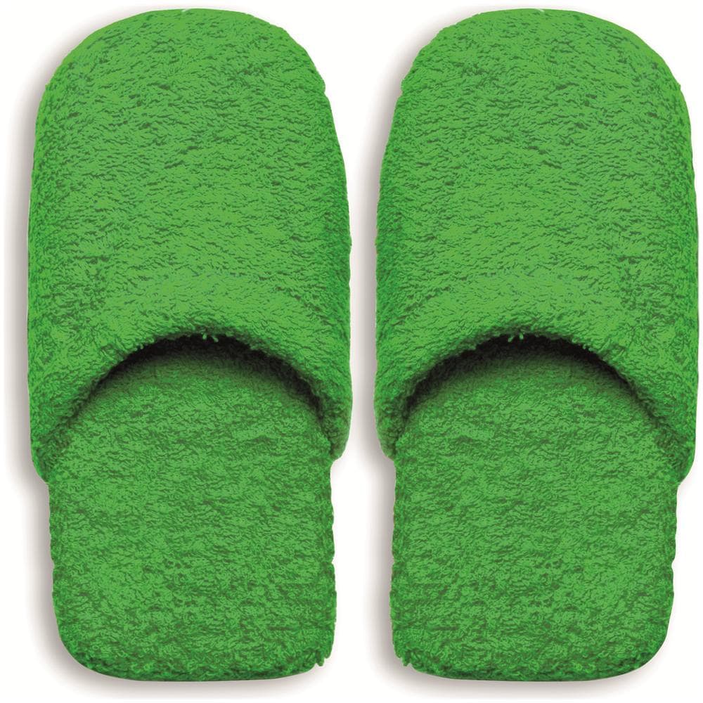 Set 2 pantofole donna verde. - Foto 1