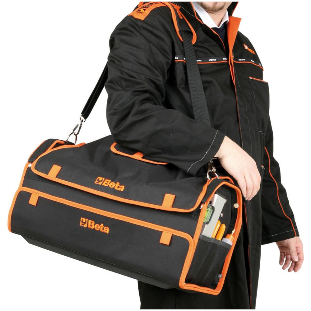 Cestello Portautensili Tracolla In Tessuto Tecnico Meccanico Idraulico C10 - Foto 7