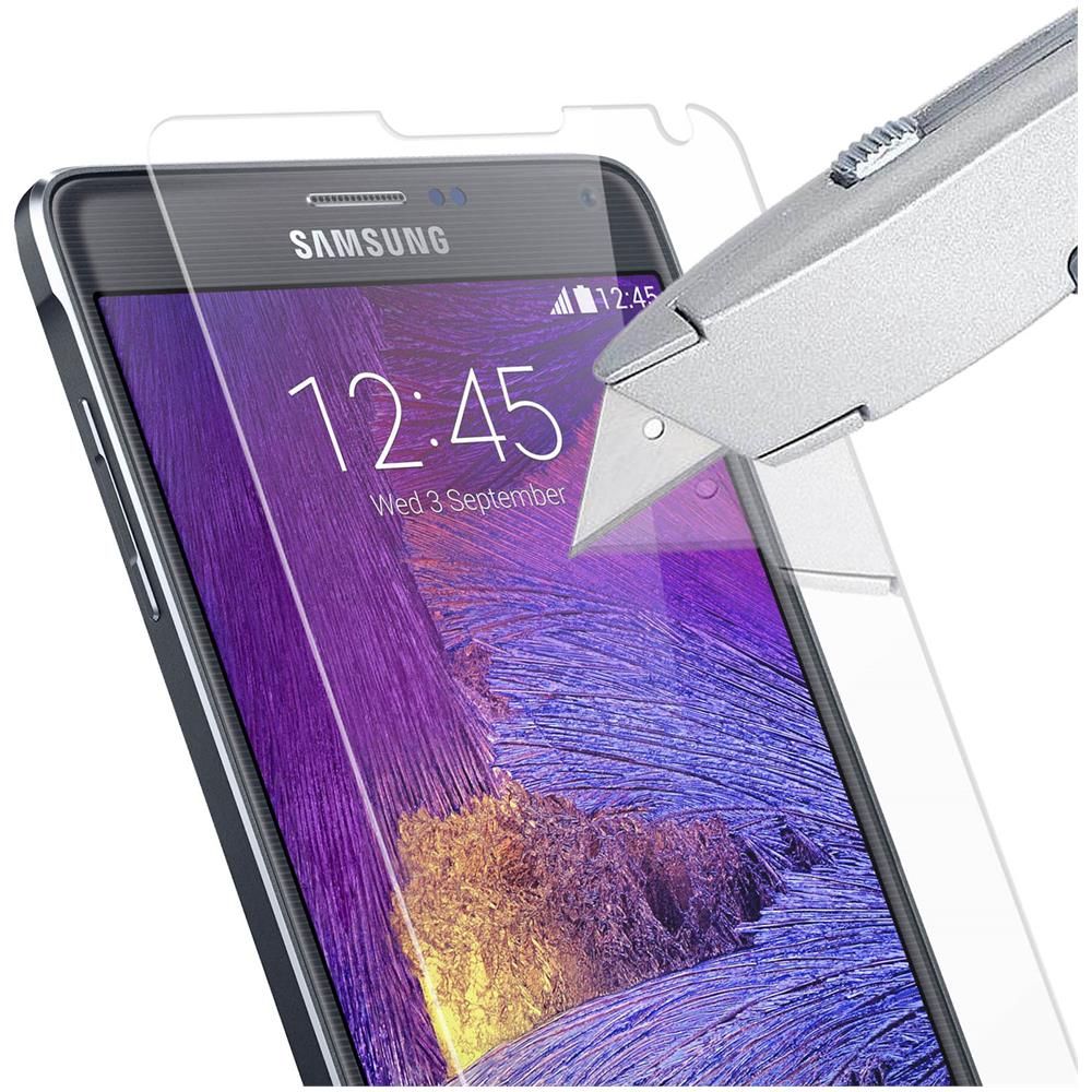 Pellicola Schermo In Vetro Temperato 0.3 Mm Infrangibile Samsung Galaxy Note 4 - Foto 2