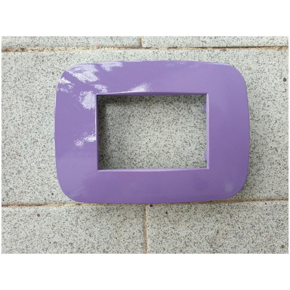 Placca Placchetta Placchette Compatibili Per Serie Axolute Colorate - Viola 7 - Foto 1