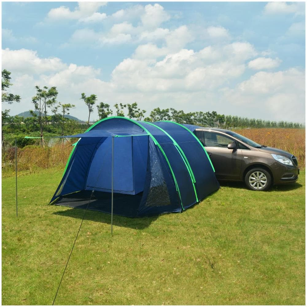 Tenda Da Campeggio 390x330x195 Cm Blu - Foto 1