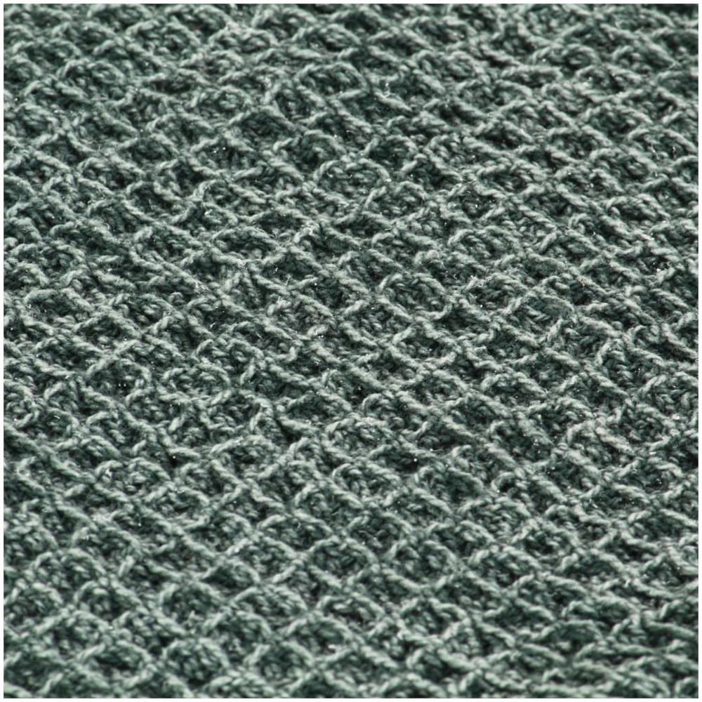 Copriletto In Cotone 125x150 Cm Verde Scuro - Foto 2