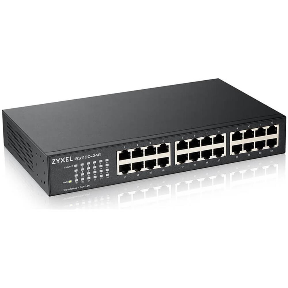 GS1100-24E Switch di Rete Non Gestito 24 Porte Gigabit Ethernet (10/100/1000)  - Foto 2