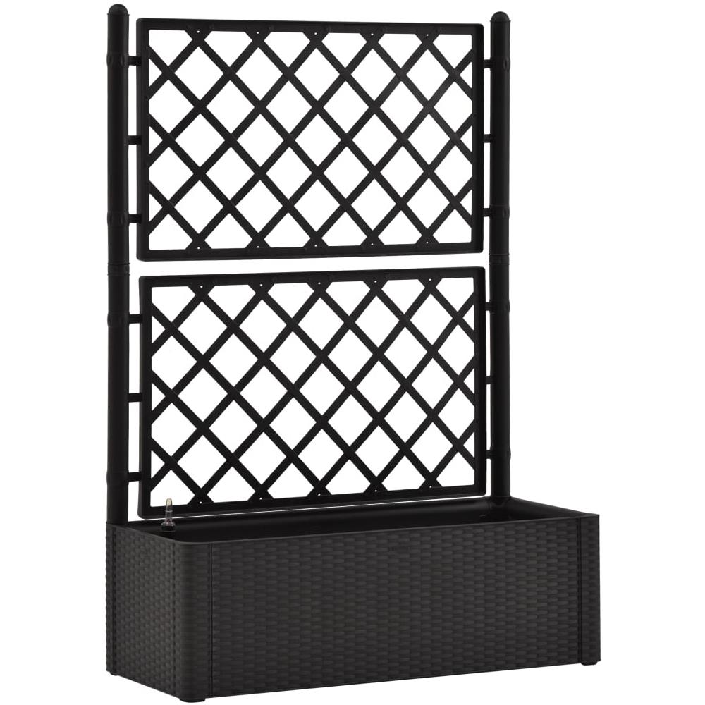 Letto Rialzato da Giardino Graticcio e Irrigazione Antracite - Foto 1