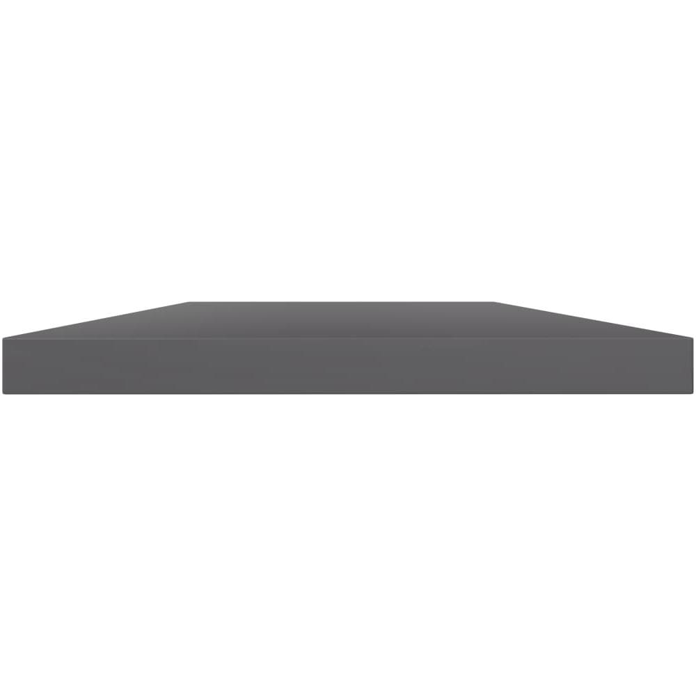 Ripiani per Libreria 4pz Grigio Lucido 100x20x1,5cm Multistrato - Foto 2