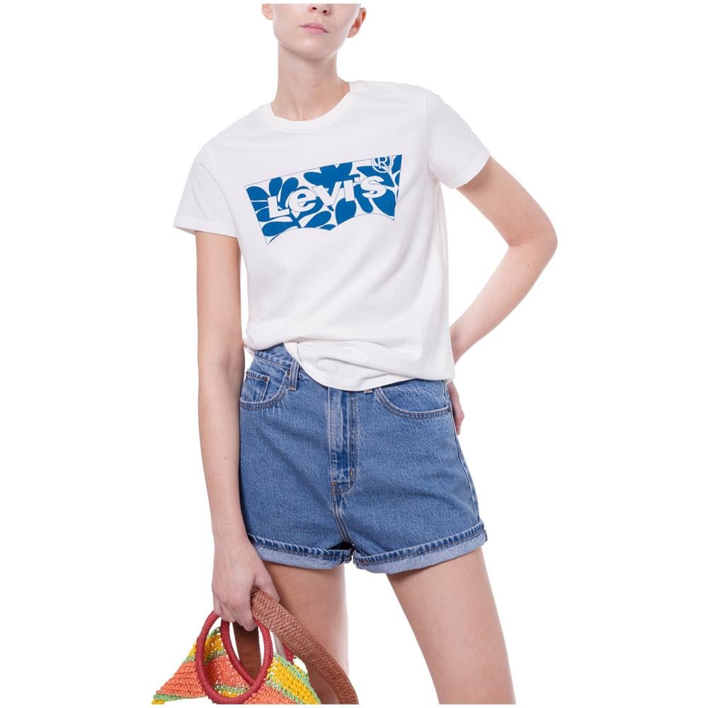 T-shirt Donna Con Logo Batwing Floreale - Foto 2