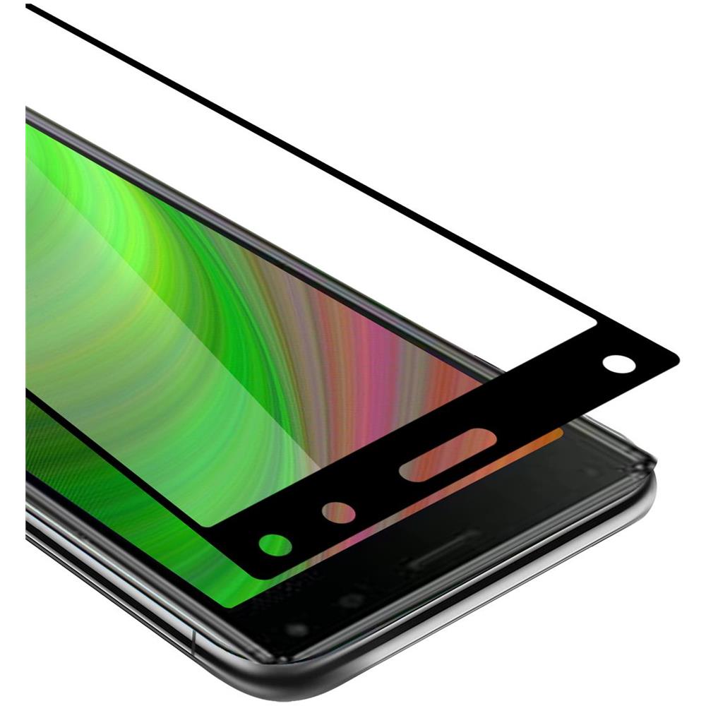 Pellicola Armatura A Schermo Intero Compatibile Con Sony Xperia 8 In Trasparente Con Nero - Vetro Temperato (tempered) Di Protezione Del Display In Durezza 9h Con 3d Touch - Foto 1