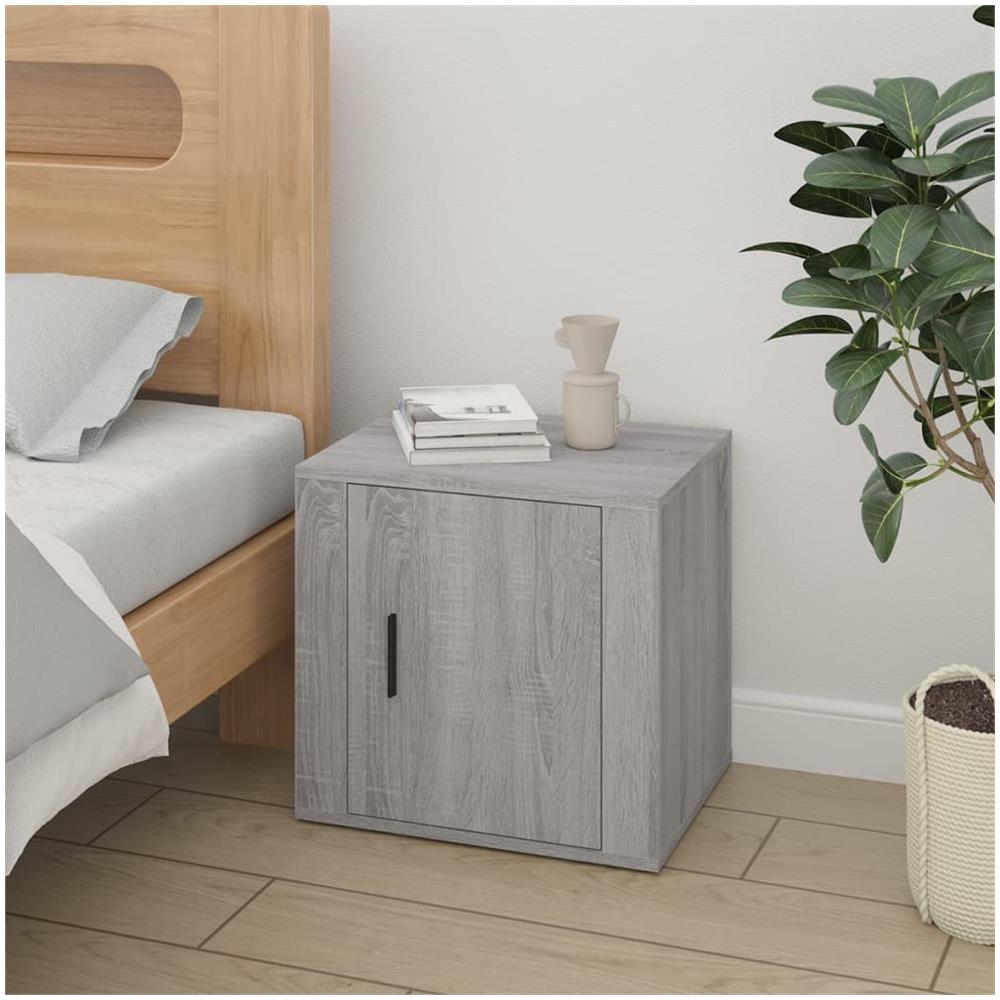 Comodino Grigio Sonoma 50x39x47 Cm - Foto 1