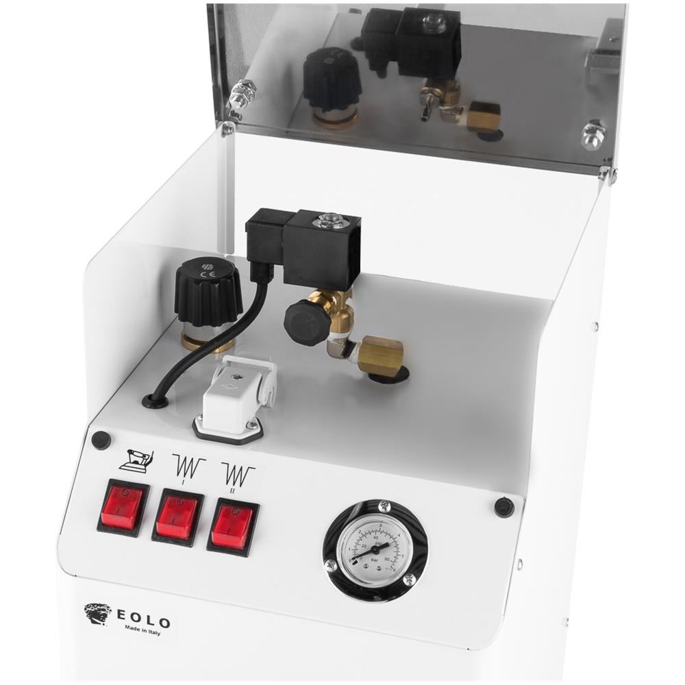 Sistema Stirante Professionale Av01 S Ra Con Caldaia In Rame A Risparmio Energetico, Resistenza Esterna Anticalcare E Ricarica Automatica. - Foto 2