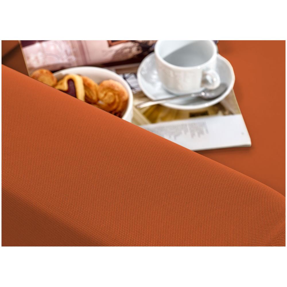 Copripoltrona Reclinabile Elasticizzato Antimacchia Magic Tinta Unita Arancio Poltrona Relax Idrorepellente - Foto 2