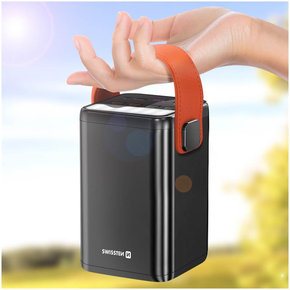 Batteria Esterna 60000mah Usb E Usb-c 65w Torcia Led Cinturino Da Polso - Foto 2
