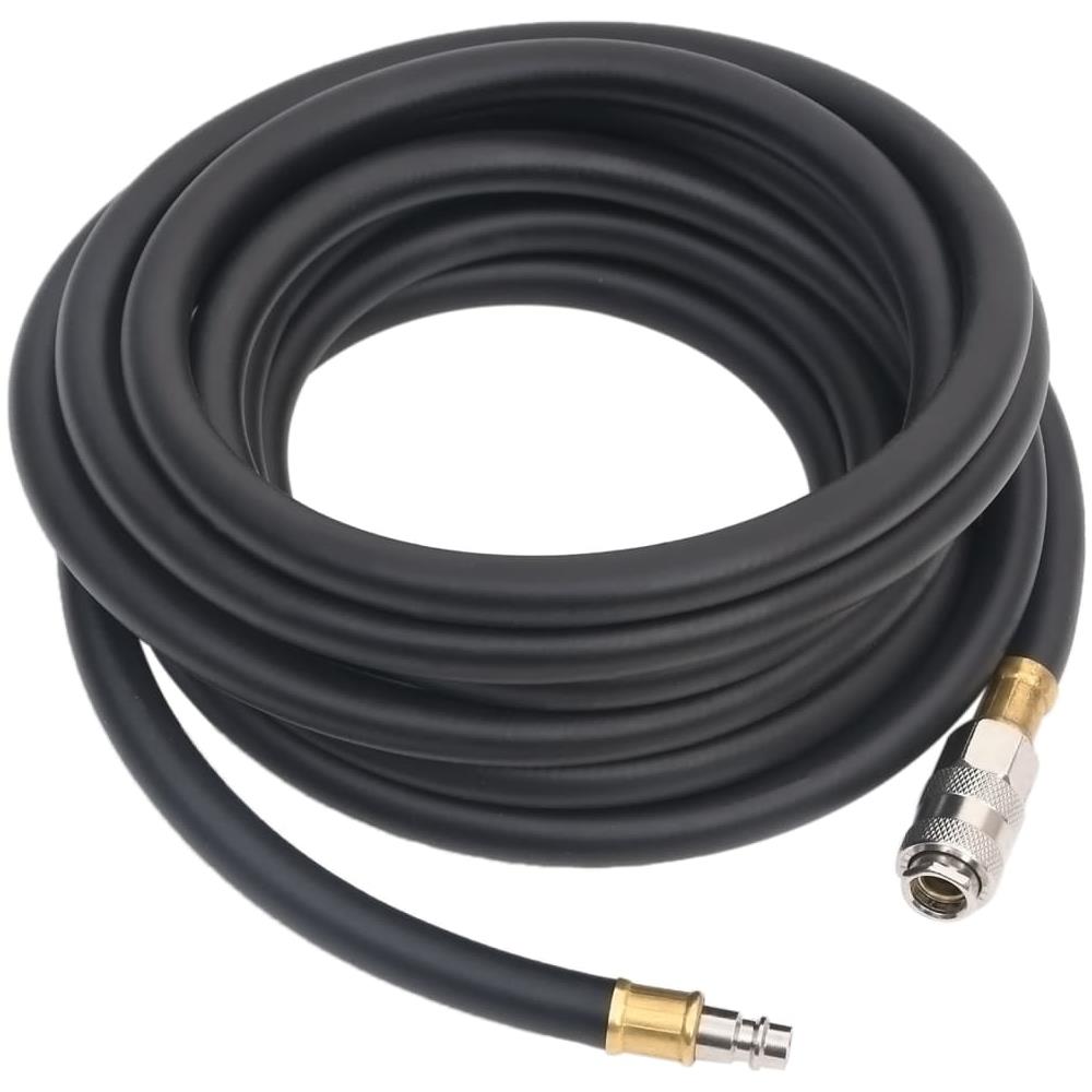 Tubo Aria Ibrido Nero 0,6"" 2 M In Gomma E Pvc - Foto 3