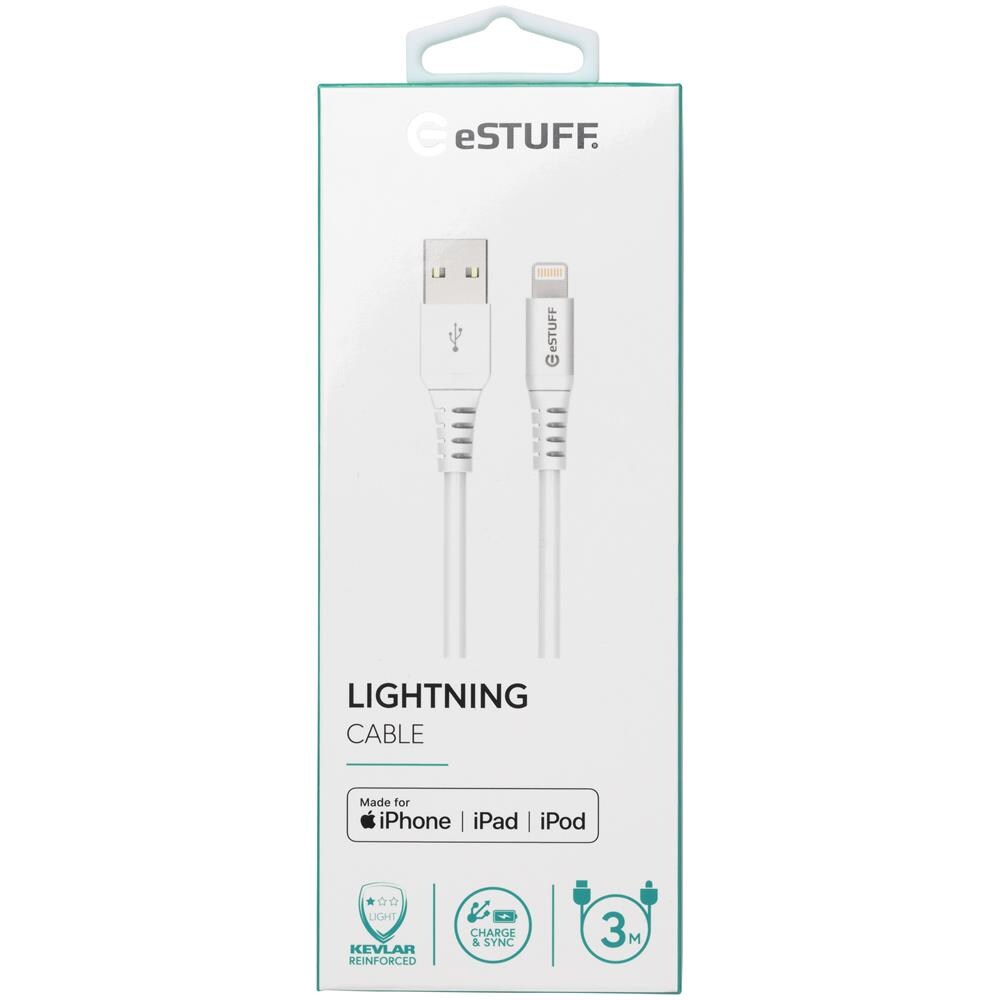 Es601304 Cavo Lightning 3 M Bianco - Foto 3