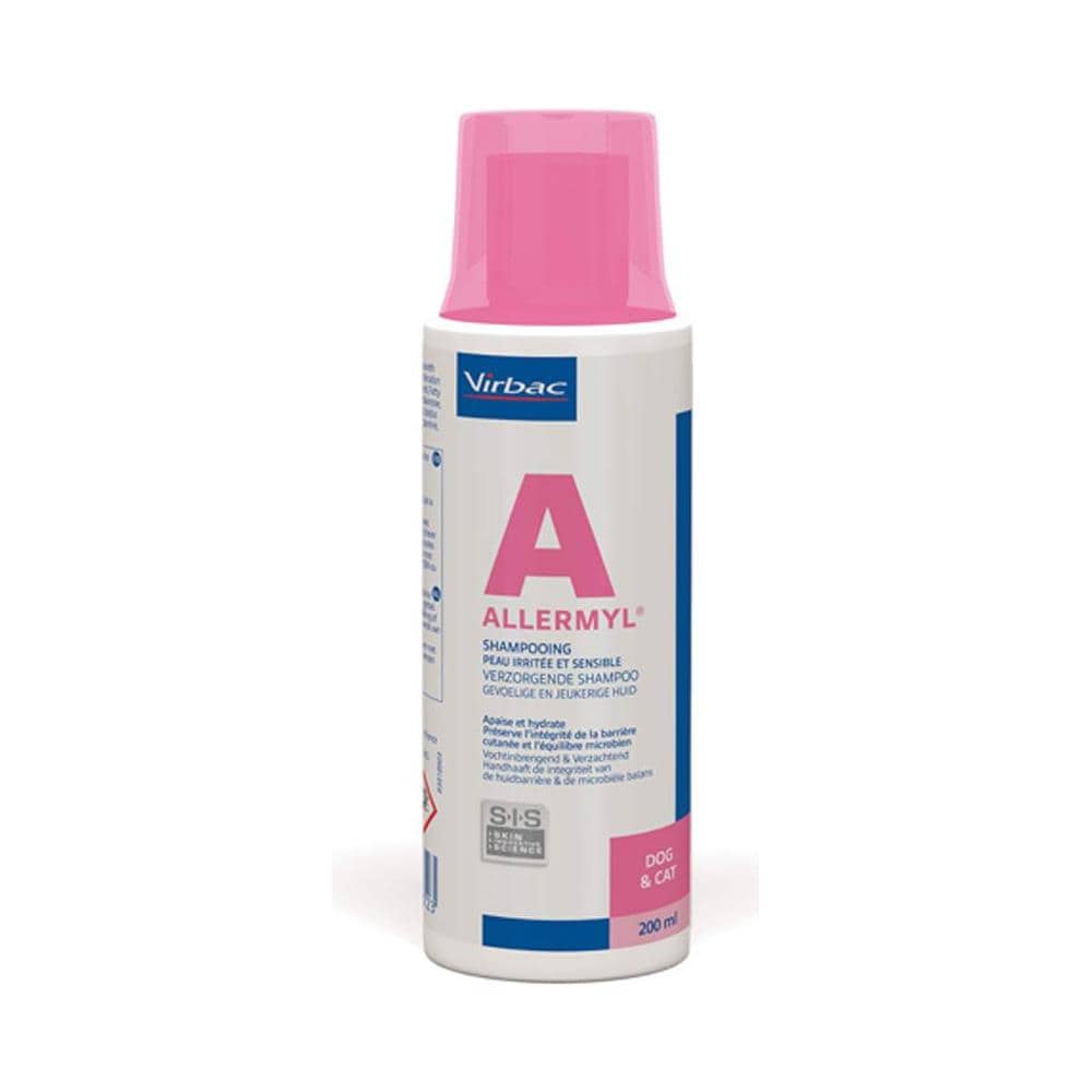 Shampoo Dermatologico Per Cani E Gatti 200ml Allermyl Pelle Irritata E Sensibile - Foto 1
