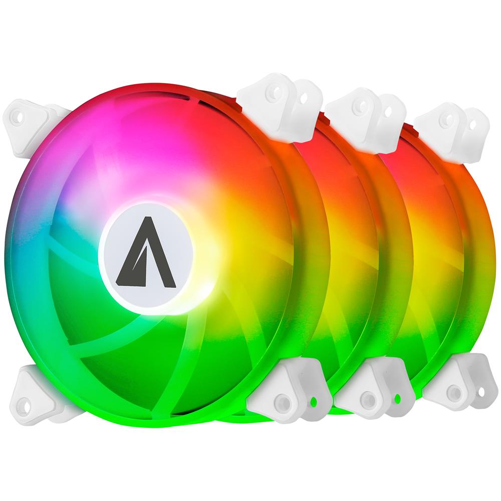 Arc Light ARGB 120mm Kit 3 Case per computer Ventilatore 12 cm Bianco 3 pz - Foto 1