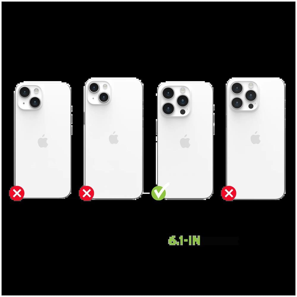 Plyo Magsafe custodia per cellulare 15,5 cm (6.1") Cover Rose Gold, Trasparente - Foto 10