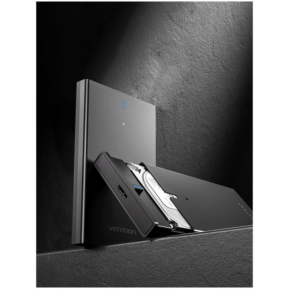 KPAB0 contenitore di unità di archiviazione Custodia per Disco Rigido (HDD) Nero 2.5" - Foto 5