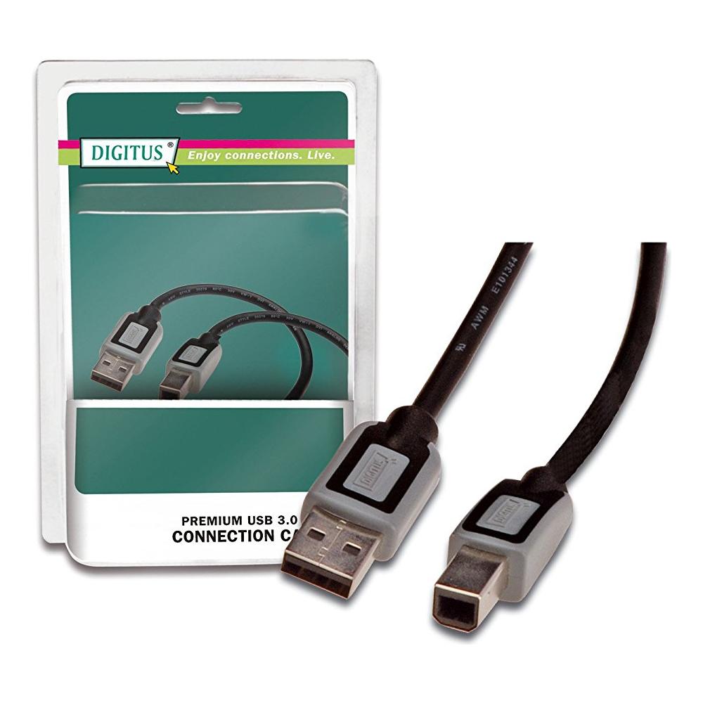 Cavo Usb 3.0 Connettori A-B 9 Poli - Lunghezza Mt. 3 - Foto 1