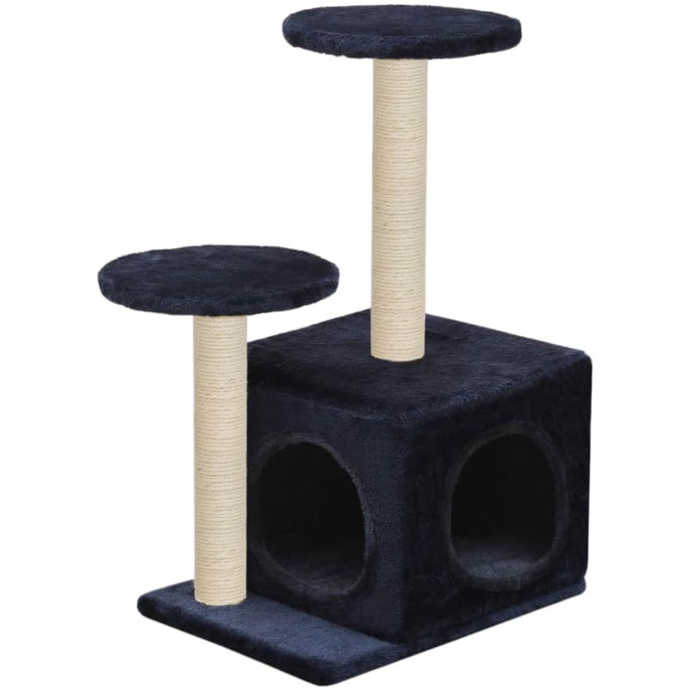 Albero Per Gatti Con Tiragraffi In Sisal 60 Cm Blu Scuro - Foto 2