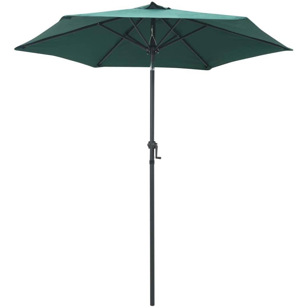 Ombrellone Verde 200x211 Cm In Alluminio - Foto 1