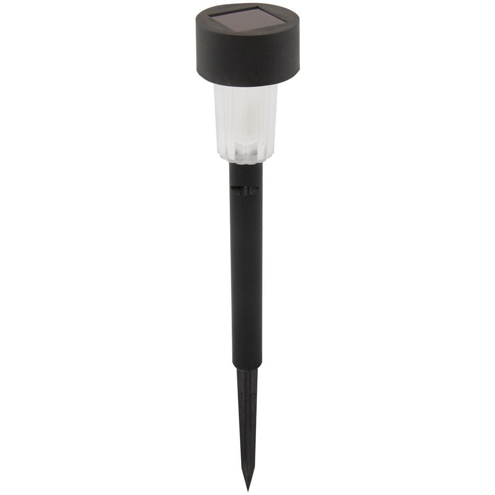 Torcia Led Picchetto Solare Da Giardino Blossom Plastica Nero - Foto 1