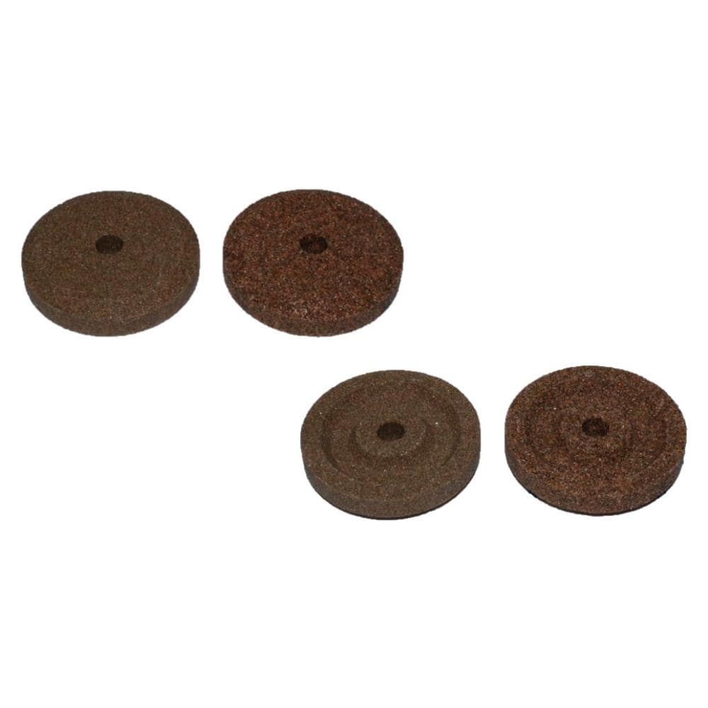 Affilatoio Affila Lama Coppia Mole Smerigli Rgv Diametro Esterno 45 Mm - H 8 Mm - Foro 6 Mm - Foto 1